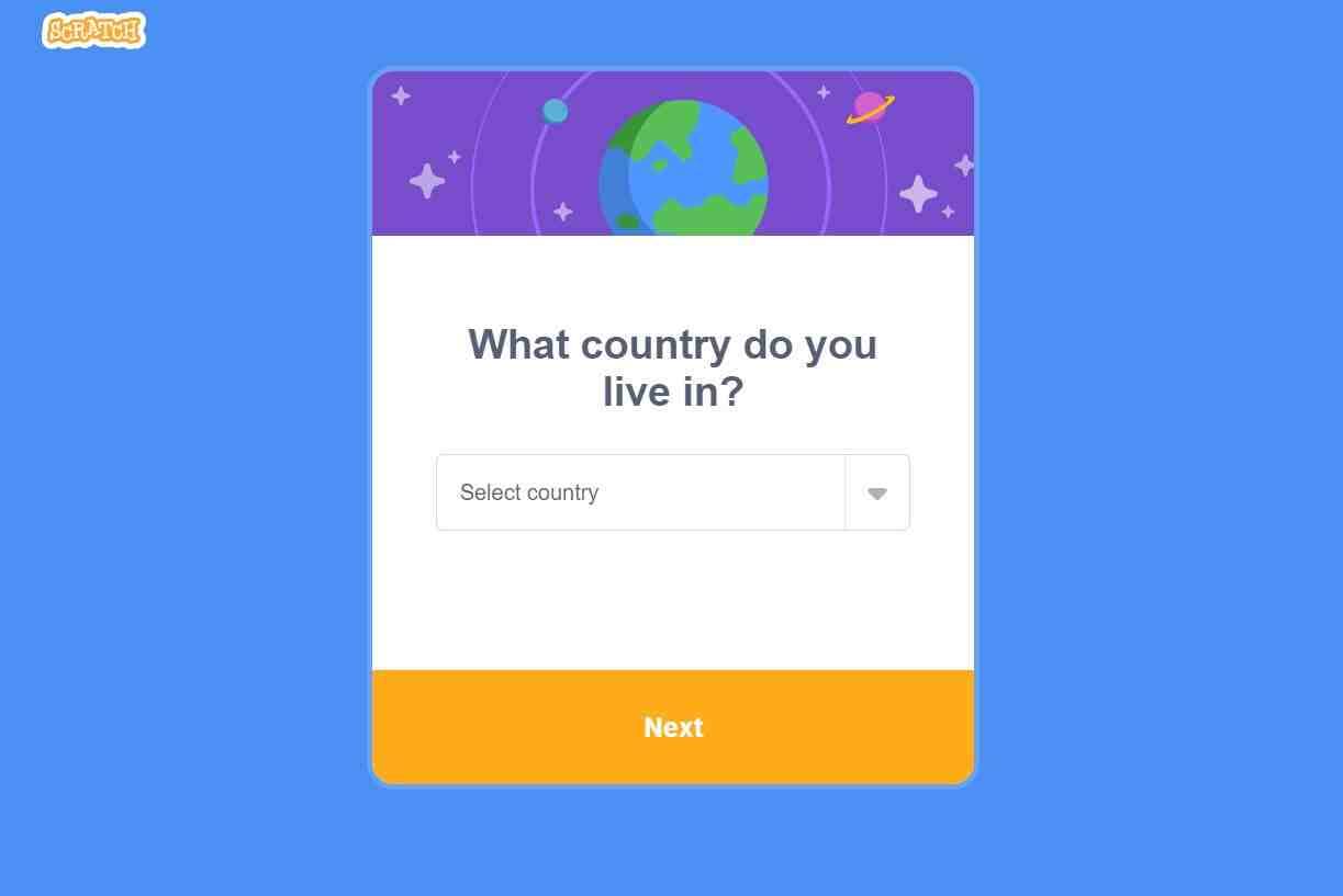 select your country