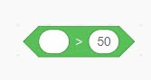 “() > ()” Operator block