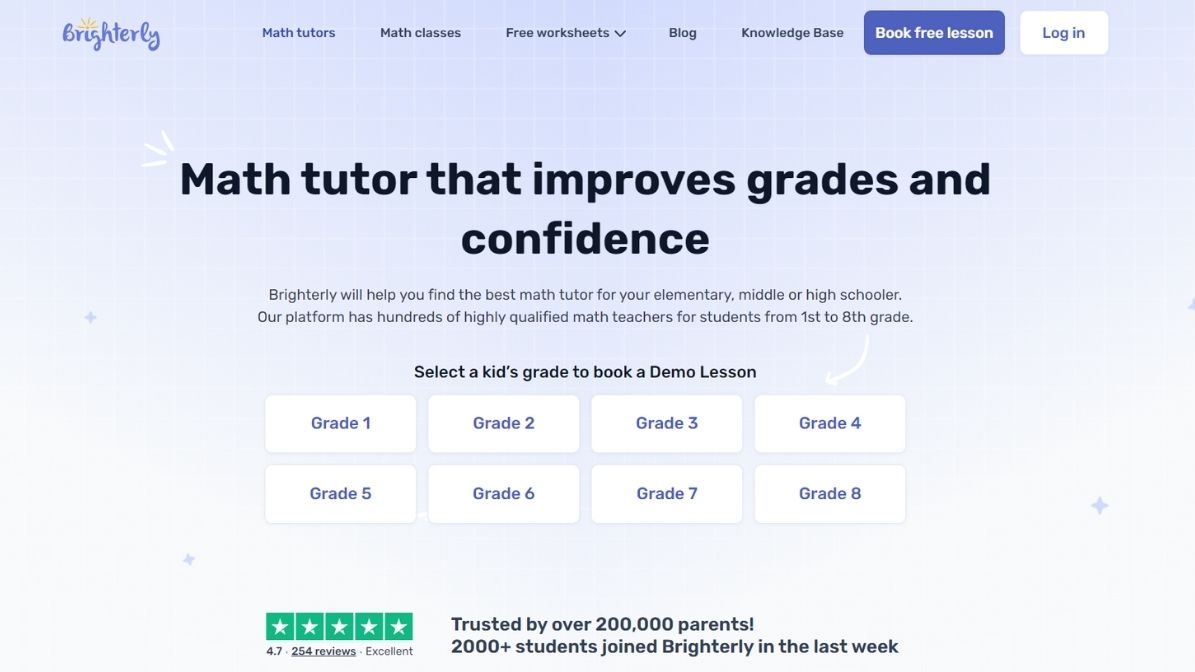 best online math tutoring services - #6 Brighterly